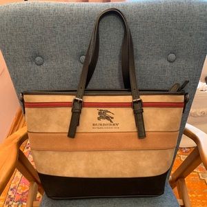 Burberry type handbag